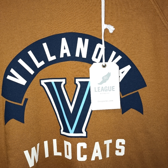 Villanova University Women’s League 91 Academy Crew Sweatshirt Rare - Picture 2 of 7
